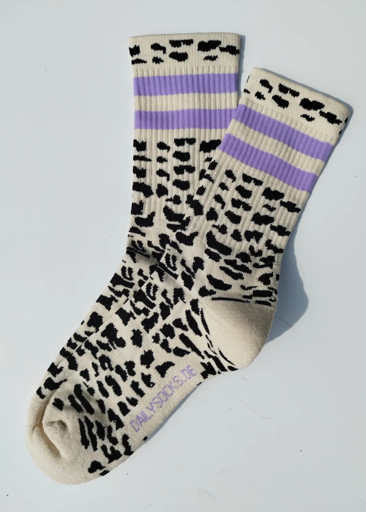 Socken Amanda - Latte Lila