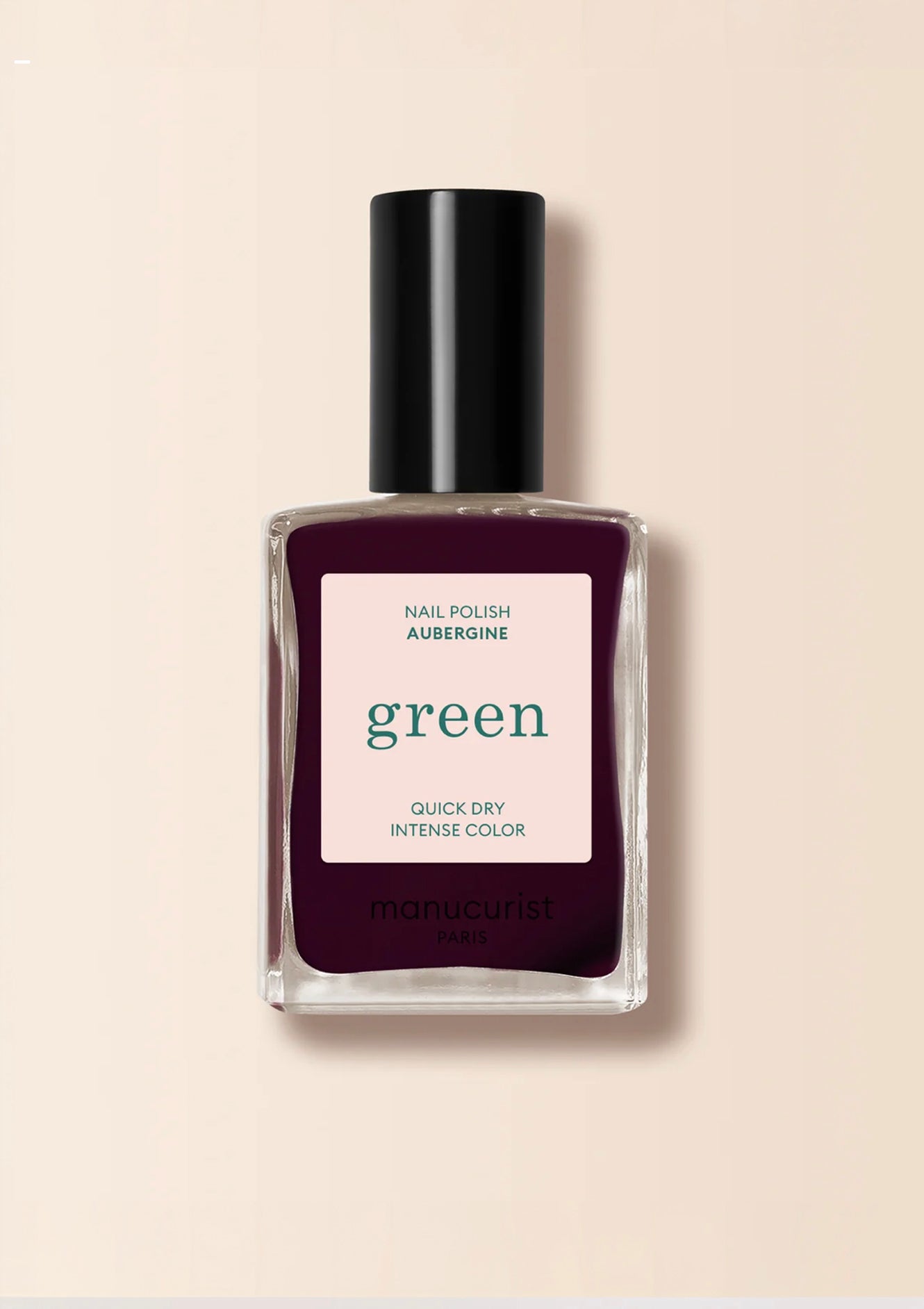 Nagellack AUBERGINE GREEN by  MANUCURIST Paris