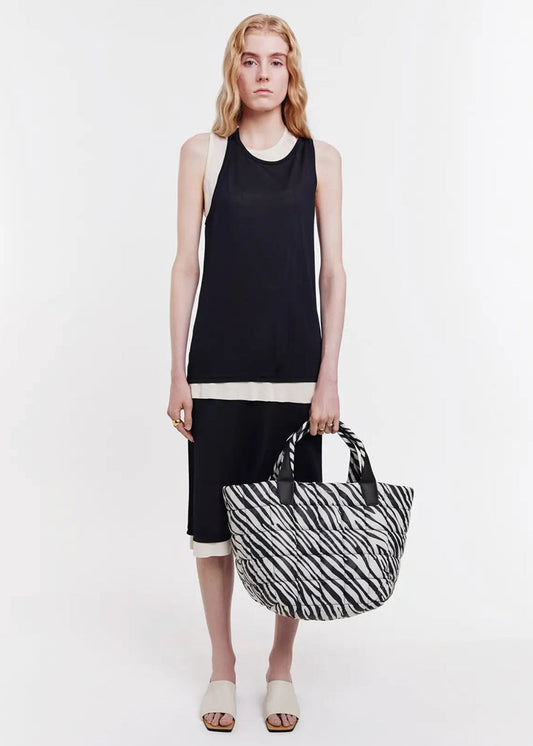 VEE PORTER TOTE Medium ZEBRA