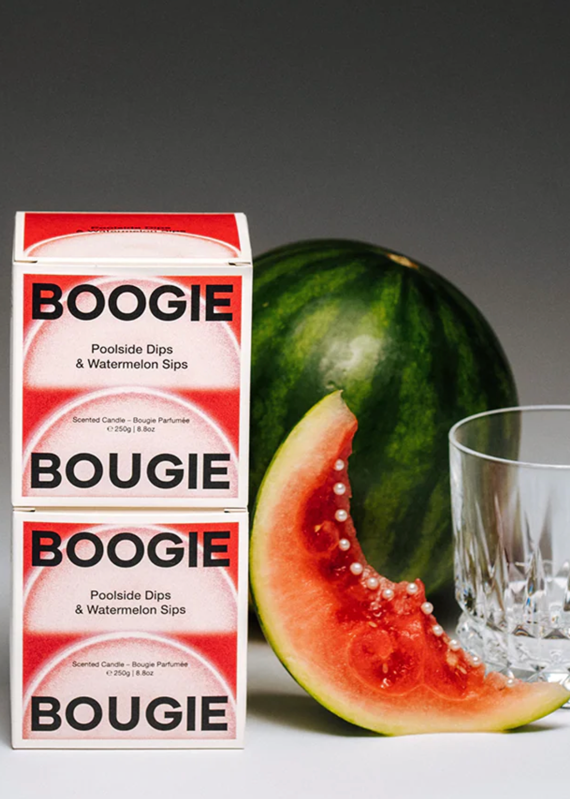 KERZE WATERMELON SIPS & POOLSIDE DIPS von BOOGIE BOUGIE