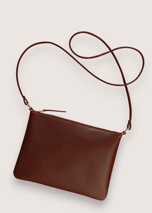 Tasche Eva in Bordeau von DANIELA DAMM