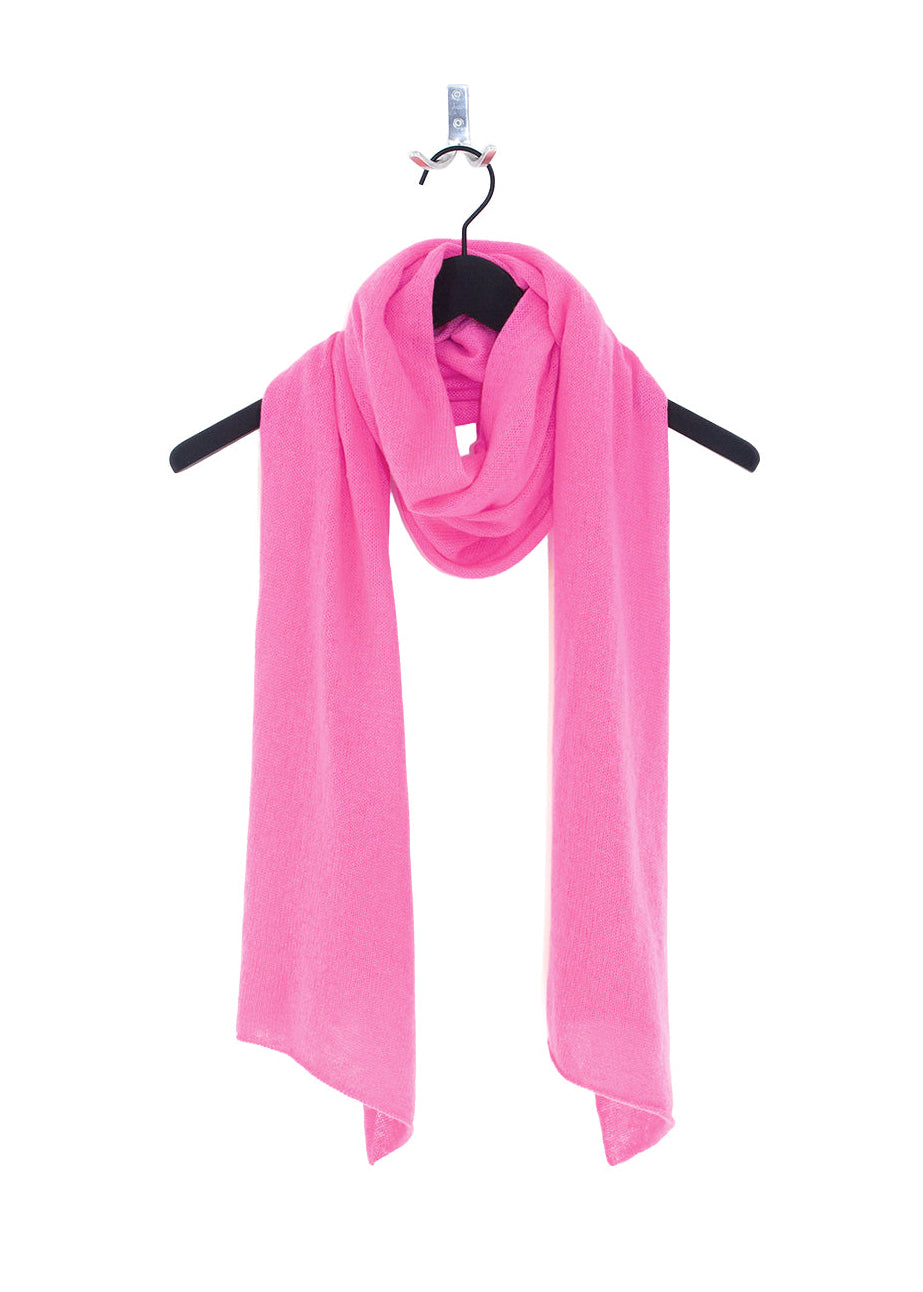 Leichter Kaschmirschal in Pink von PETIT CALIN