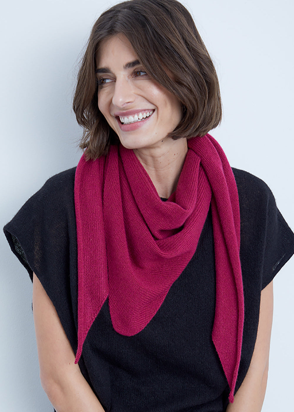 Kaschmir Dreieckstuch von PETIT CALIN