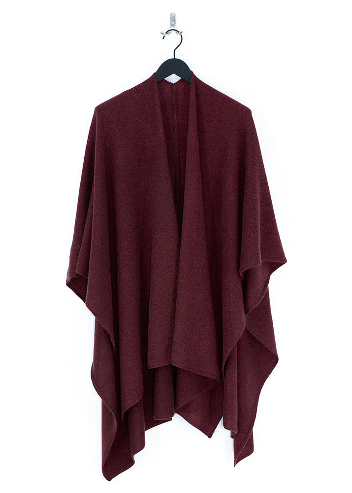 Kaschmir Cape - Farbe Lava von PETIT CALIN