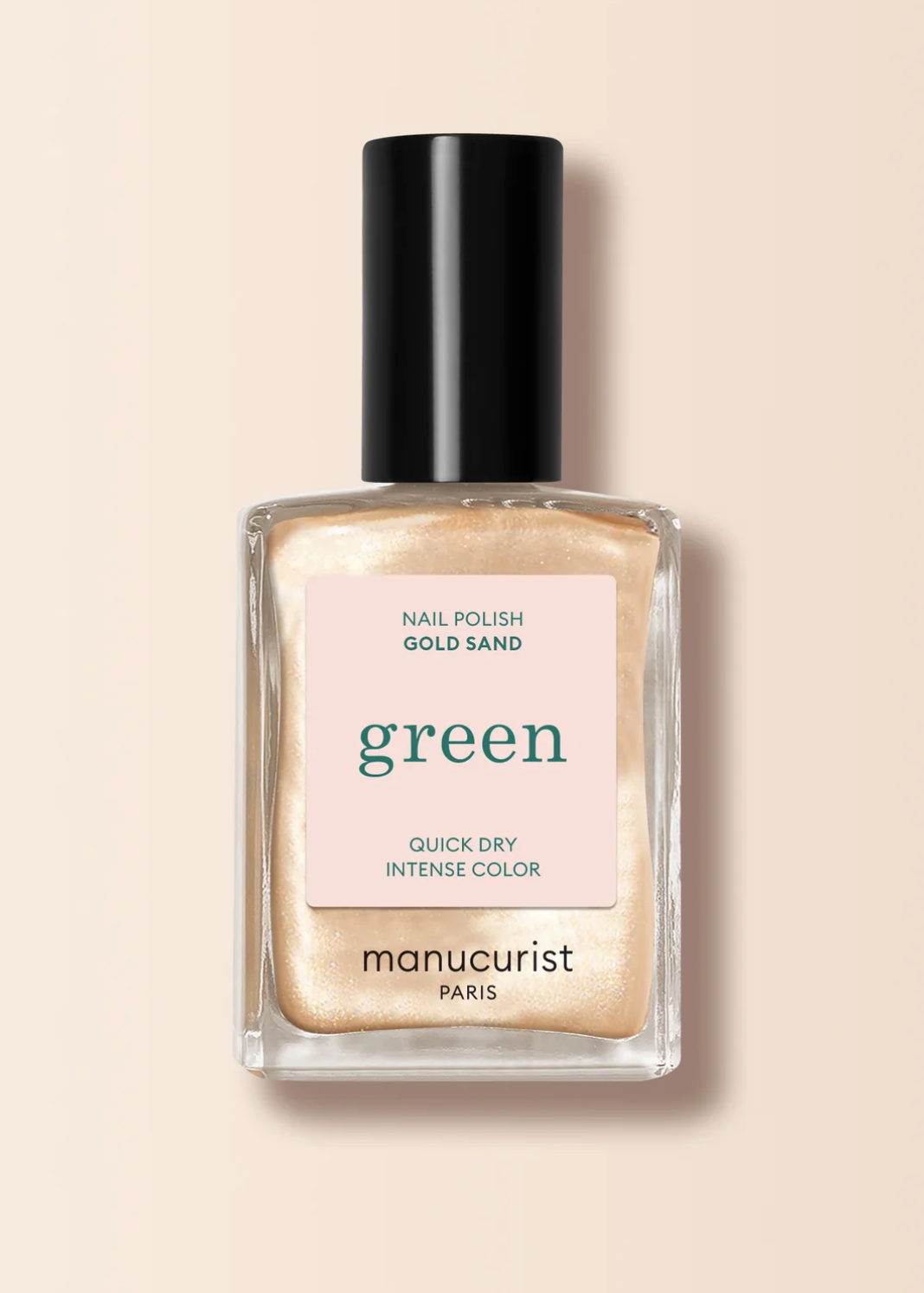 Nagellack GOLD SAND GREEN by MANUCURIST Paris