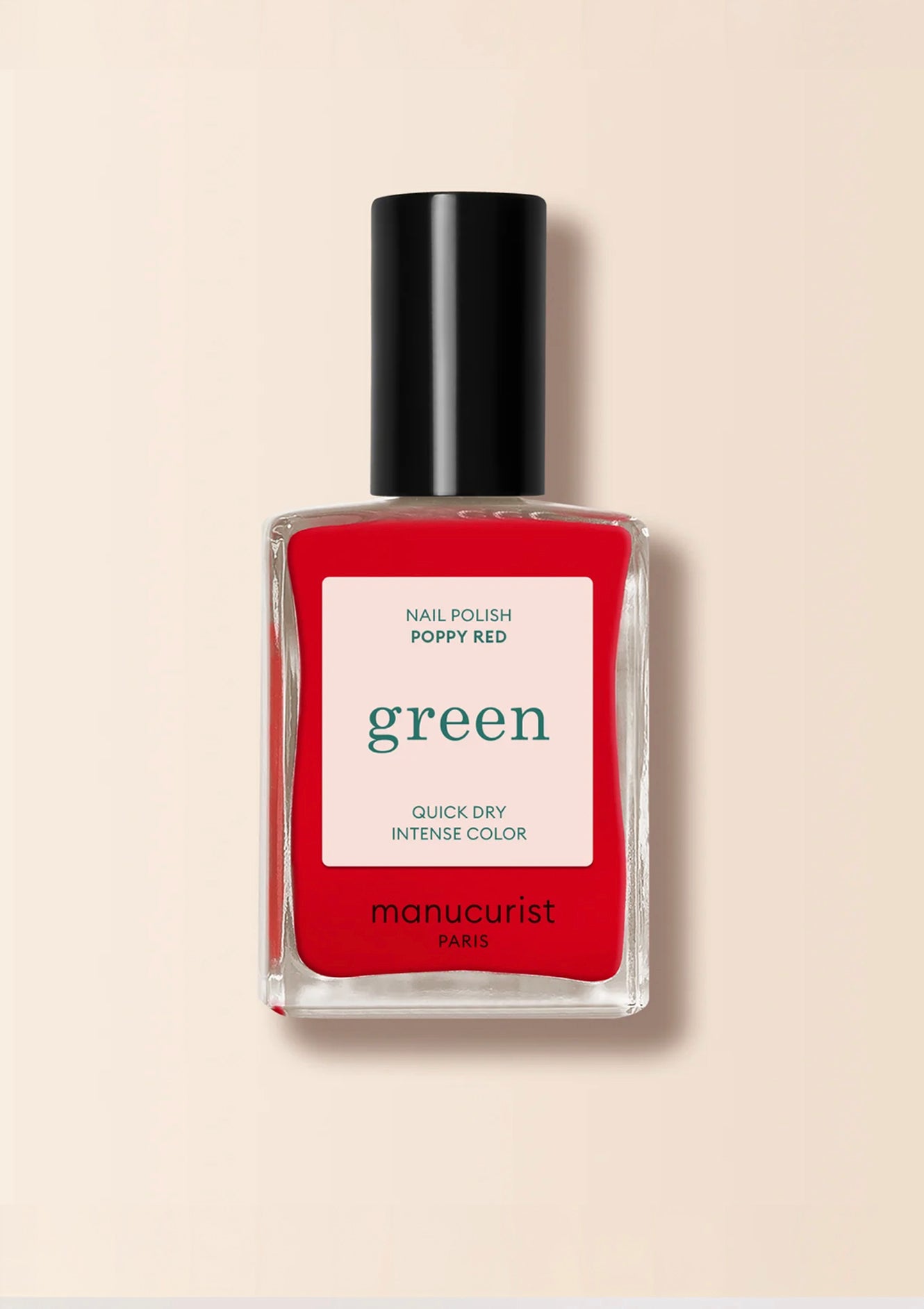 Nagellack POPPY RED GREEN by  MANUCURIST Paris