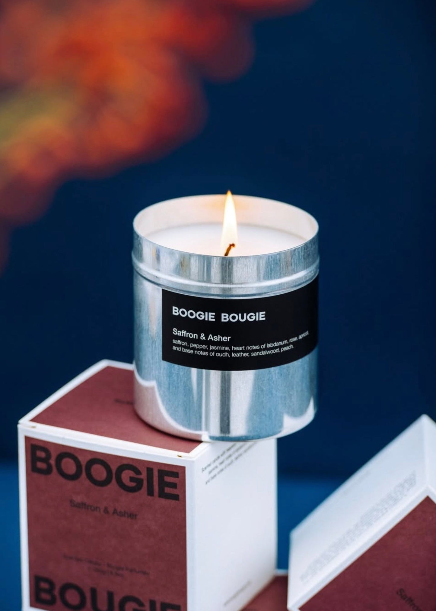 KERZE SAFRON & ASHER von BOOGIE BOUGIE