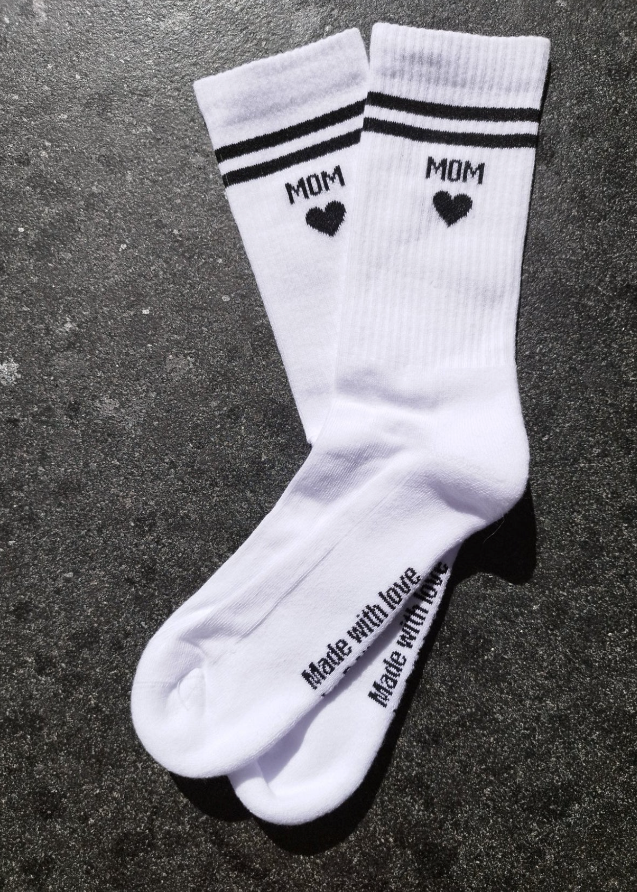 Socken MOM - Weiss