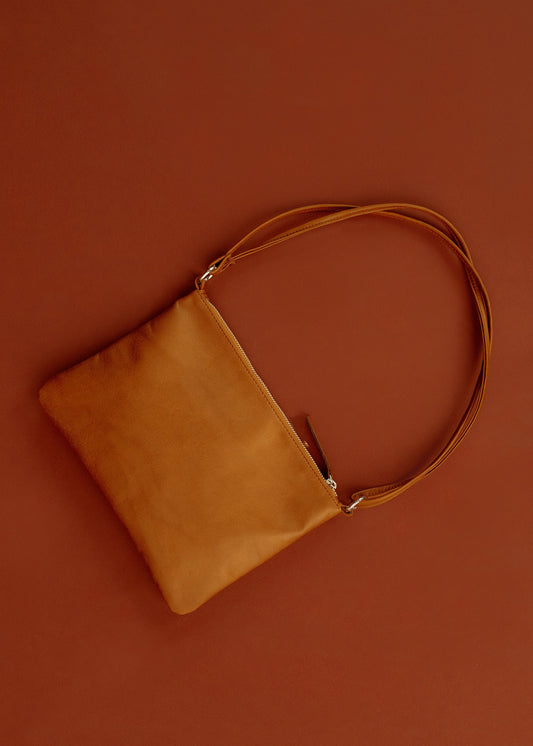 Tasche Eva in Whisky von DANIELA DAMM