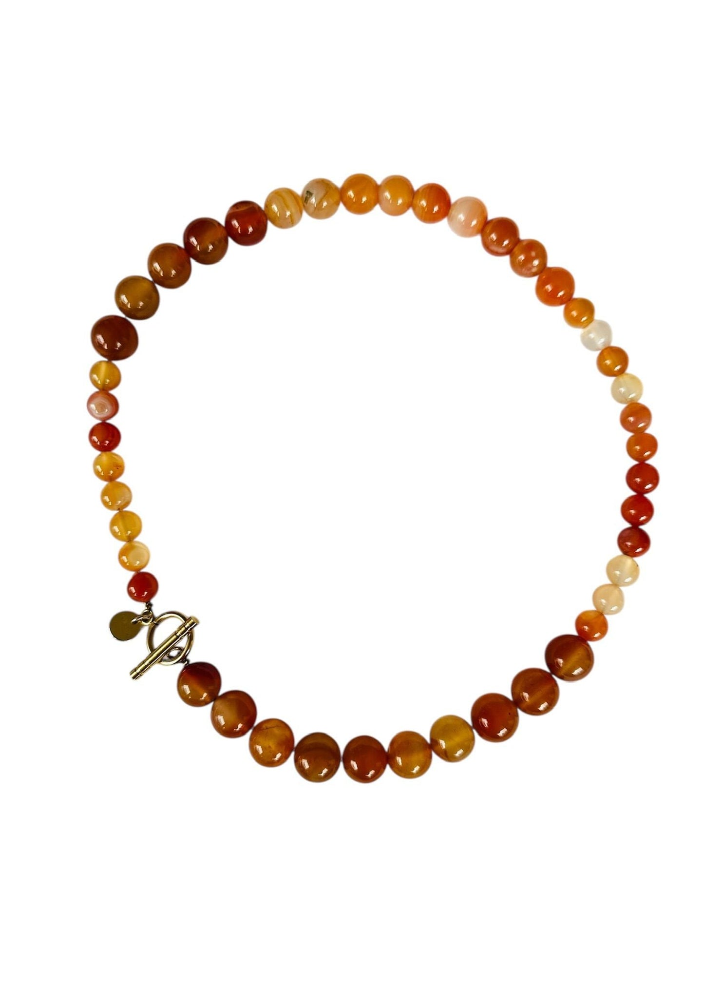 Perlencollier in Carneol von HEI:DI