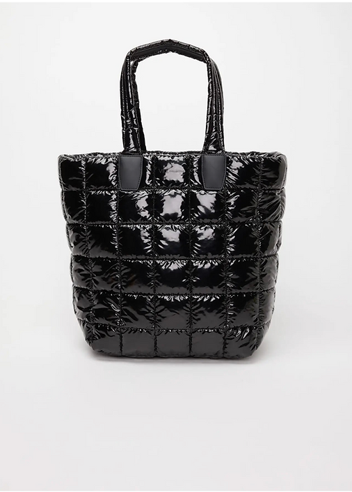 VEE PORTER SHOPPER BLACK VINYL
