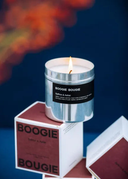 KERZE SAFRON & ASHER von BOOGIE BOUGIE